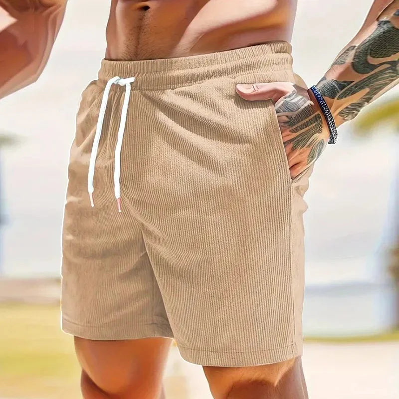 FlexLuxe Ribbed Training Shorts